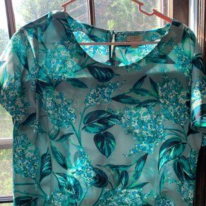 Beautiful blue JCrew blouse